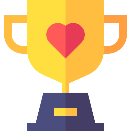 trophy heart